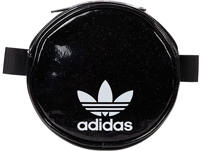 取寄 アディダス オリジナルス オリジナルス グリッター サークル 胴回り 風呂敷包 Adidas Originals Originals Glitter Circle Waist Pack Black Glitter Adidas Originals アディダス オリジナルス ショルダー袋 肉塊バッグ 鞄 バッグ カバン 商標 流行り物 レディース