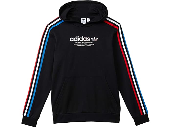 取寄 アディダス オリジナルス フーディ リトル キッズ ビッグ キッズ Adidas Originals Kids Hoodie Little Kids Big Kids Black 2 Adidas Originals アディダス オリジナルス パーカー フーディ トップス キッズ レディースサイズ モード 商標 簡略 町すじ