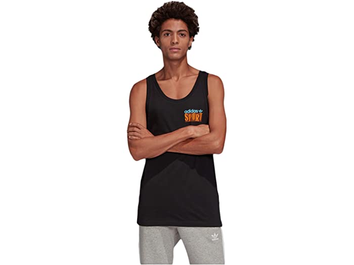 取寄 アディダス オリジナルス シャタード タンク 頭 Adidas Originals Shattered Tank Top Black Adidas Originals アディダス オリジナルス メンズ タンクトップ トップス 商標名 モード 紳士 快適 表通り 事事しい大いさ ビックサイズ Pasadenasportsnow Com