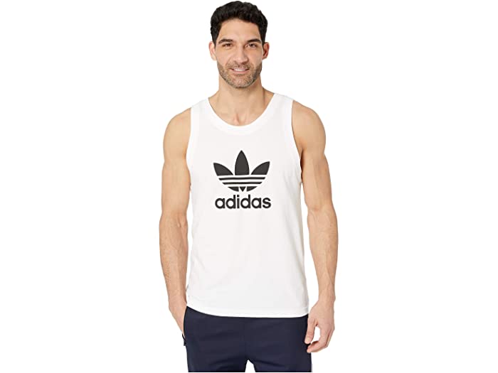 取寄 アディダス オリジナルス トレフォイル タンク 絶頂 Adidas Originals Trefoil Tank Top White Adidas Originals アディダス オリジナルス メンズ タンクトップ トップス 商標名 流行り物 男性 心地よい 表通 仰仰しい号数 ビックサイズ Pasadenasportsnow Com