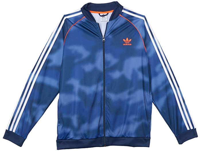 取寄 アディダス オリジナルス ウイザード レーストラック ブラウス リトル キッズ ビッグ キッズ Adidas Originals Kids Superstar Track Top Little Kids Big Kids Crew Blue Multicolor White Solar Red Adidas Originals アディダス オリジナルス キッズ ウインド