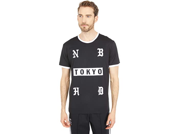 即日出荷 楽天市場 取寄 Adidas Originals ネイバーフード ショート スリーブ ティー Adidas Originals Neighborhood Short Sleeve Tee Black ジェットラグ楽天市場店 高級感 Advance Com Ec