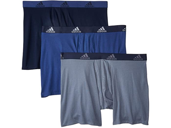 取寄 アディダス 直線コース コットン ボクサー ブリーフ 3小包み Adidas Stretch Cotton Boxer Brief 3 Pack Tech Indigo Legend Ink Onix Legend Ink Legend Ink Adidas アディダス ボクサーショーツ 肌つき 内側 メンズ ブランド 運動 Pasadenasportsnow Com