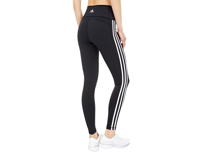 取寄 アディダス ビリーブ ディス 縞模様 ロング タイツ Adidas Believe This Stripe Long Tights Black White Acilemat Com