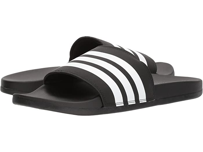 取寄 アディダス アディレッタ コンフォート Adidas Adilette Comfort Black White Black Adidas アディダス サンダル メンズ 運動サンダル ブランド 簡略 ファッション 主要大いさ ビックサイズ スポーツ 町すじ Giroveloce It