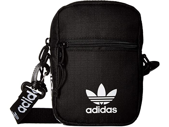 取寄 アディダス オリジナルス フェスティバル バッグ クロスボディ Adidas Originals Festival Bag Crossbody Black White Umu Ac Ug