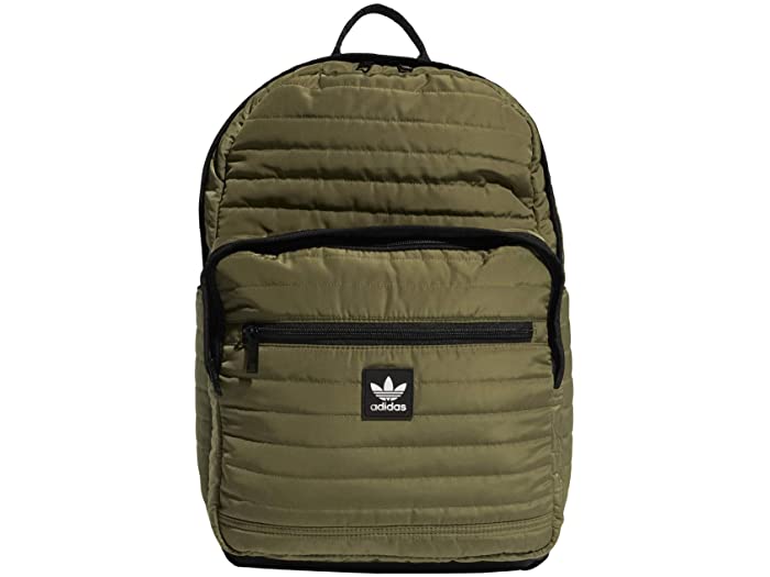 取寄 Adidas Originals オリジナルス キルテッド トレフォイル バックパック Adidas Originals Originals Quilted Trefoil Backpack Olive Cargo Adidas Originals アディダス オリジナルス リュック バックパック 鞄 スポーツ フィットネス トレーニング ファッション