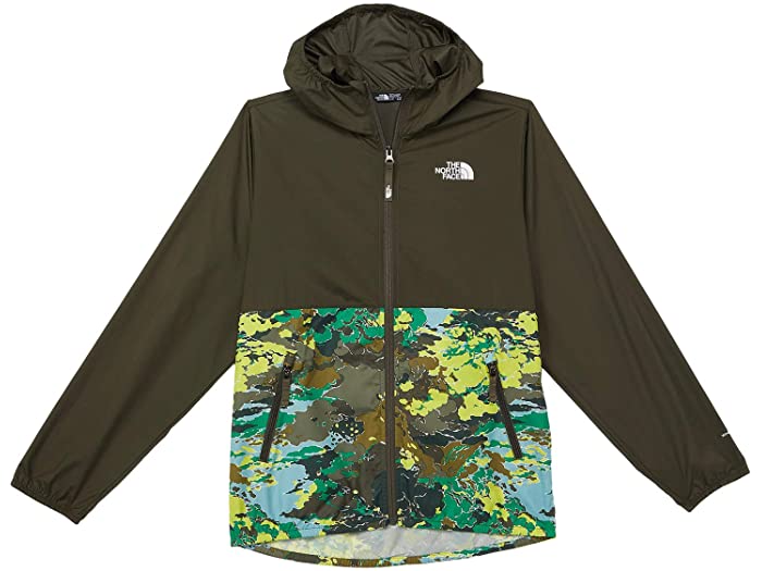 取寄 子顔 ノベルティ フラーリー ウインド フーディ リトル キッズ ビッグ キッズ The North Face Kids Novelty Flurry Wind Hoodie Little Kids Big Kids Sulphur Spring Green Cloud Camo Print The North Face ノースフェイス パーカー フーディ