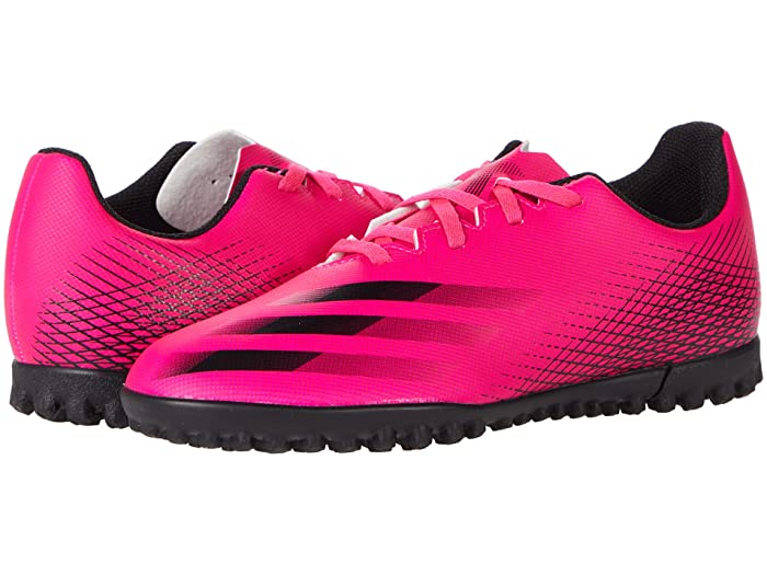 取寄 アディダス 芝草 蹴球 リトル キッズ ビッグ キッズ Adidas Kids X Ghosted 4 Turf Soccer Little Kid Big Kid Shock Pink Black Black Adidas アディダス キッズ シューズ 靴 サッカー フットサル 運動 お坊ちゃん ブランド 多額サイズ ビックサイズ Gpcsystems Ae