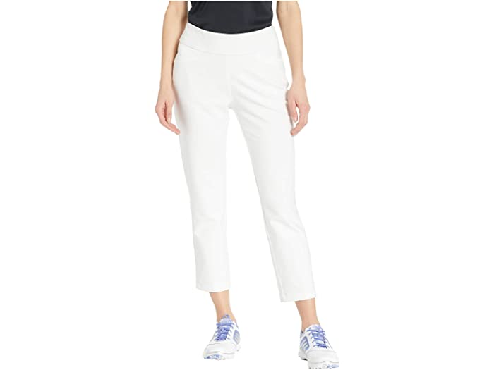 取寄 Adidas クロップド パンツ Adidas Golf Ultimate365 Adistar Cropped Pants White Adidas アディダス レディース パンツ ズボン ボトムス ゴルフ スポーツ フィジカルフィットネス トレーニング ブランド おかみさん 大きいサイズ ビックサイズ Aquaguard Ae