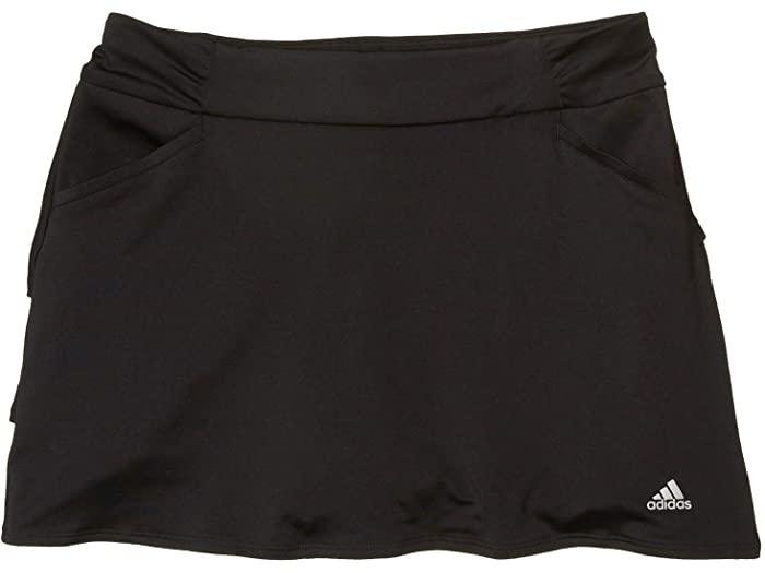 取寄 アディダス ラッフルド スコート リトル キッズ ビッグ キッズ Adidas Golf Kids Ruffled Skort Little Kids Big Kids Black Adidas アディダス キッズ 御召 ウインドブレーカー アウター 愚息 ゴルフ 流行り物 銘柄 運動 甚だしい大きさ ビックサイズ