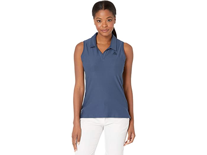 取寄 アディダス スリーブレス ポロ Tシャツ Adidas Golf Go To Sleeveless Primegreen Polo Shirt Navy Adidas アディダス レディース ポロシャツ トップス 銘柄 ゴルフ 流行り物 室家 カジュアル 表どおり 強烈サイズ ビックサイズ Klubwino Pl