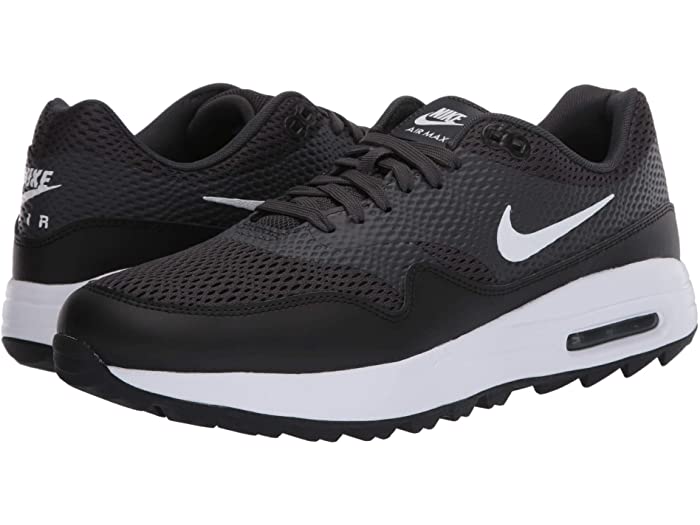 メンズシューズ レビュー高評価のおせち贈り物 マックス エア 取寄 ナイキ 1g Black White Anthracite White 1g Max Air Golf Nike Beachsidecliniccr Com