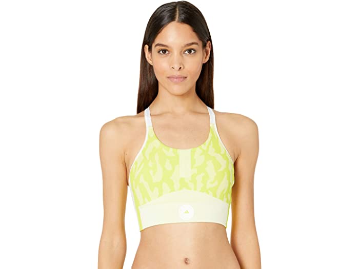 取寄 Adidas By Stella Mccartney スポーツ ブラ Adidas By Stella Mccartney Sports Bra Gl7581 Yellow White Adidas By Stella Mccartney アディダス バイ ステラ マッカートニー ブラ レディース ブランド スポーツブラ 大きい大いさ スポブラ インナー ファッション 女性