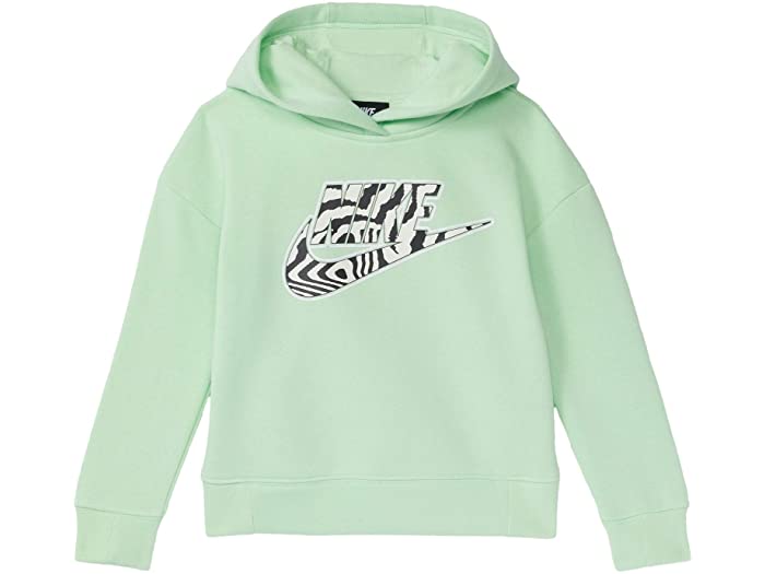 取寄 ナイキ 運動競技服 ジャージ フーディ リトル キッズ Nike Kids Sportswear Pullover Hoodie Little Kids Vapor Green Nike ナイキ キッズ パーカー フーディ トップス 倅 レディースサイズ ファッション ブランド スポーツ カジュアル 表どおり きついサイズ