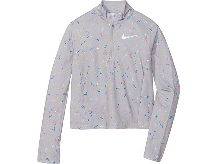 取寄 ナイキ コースオブスタディー ウォーム 1 2 ジップ シャイン 最高 リトル キッズ ビッグ キッズ Nike Kids Pro Warm 1 2 Zip Shine Top Little Kids Big Kids Atmosphere Grey Nike ナイキ キッズ Ttシャツ シャツ アンダーウエア トップス 愚息