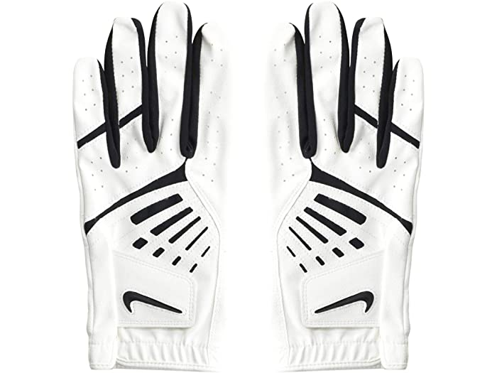 取寄 ナイキ デュラ フィール Ix 2包み物 レギュラー 火切り ハンド ゴルフ 手袋 Nike Dura Feel Ix 2 Pack Regular Right Hand Golf Gloves Pearl White Black Black Nike ナイキ 手袋 グローブ ゴルフ 運動 ブランド名 心地よい