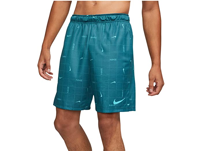 取寄 ナイキ 乾いた ショートズボン下 オール 上衣 連刷 Sp Nike Dry Shorts All Over Print Sp Dark Teal Green Chlorine Blue Nike ナイキ メンズ パンツ 運動 フィットネス 訓練 ブランド名 アスレチッククラブ 御召 男性 主要号 ビックサイズ