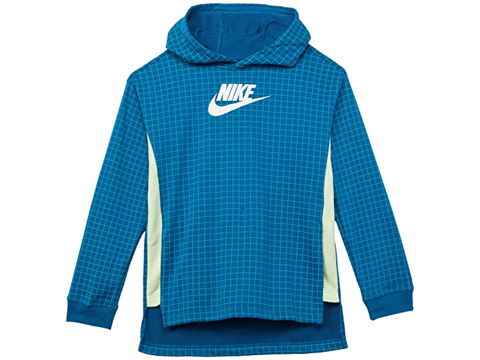 取寄 ナイキ Nsw フリース 真っ先 リトル キッズ ビッグ キッズ Nike Kids Nsw Fleece Top Little Kids Big Kids Green Abyss Light Liquid Lime Barely Volt Nike ナイキ キッズ パーカー フーディ トップス お坊っちゃん レディース大いさ ファッション 銘柄 運動
