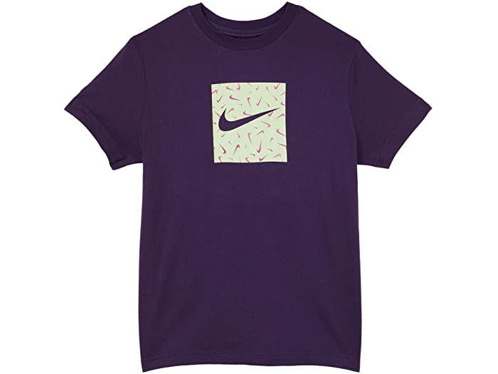 取寄 ナイキ Nsw 茶 スウォッシュフェッチ Bf リトル キッズ ビッグ キッズ Nike Kids Nsw Tee Swooshfetti Bf Little Kids Big Kids Grand Purple Nike ナイキ キッズ Tシャツ シャツ 内 トップス 坊っちゃん レディース サイズ モード 商標名 快適