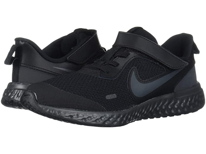 取寄 ナイキ 革命 5 リトル キッズ Nike Kids Revolution 5 Little Kid Black Black Anthracite Nike ナイキ シューズ キッズ スニーカー 商標名 坊ち 靴 心安い 町すじ 大まかサイズ ビックサイズ Hante Com My