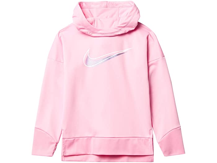 取寄 ナイキ サーマ フリース チュニック フーディ トドラー リトル キッズ Nike Kids Therma Fleece Tunic Hoodie Toddler Little Kids Pink Nike ナイキ キッズ パーカー フーディ トップス 御令息 レディース大きさ 流行り物 銘柄 運動競技 心地よい 町筋 巨いサイズ