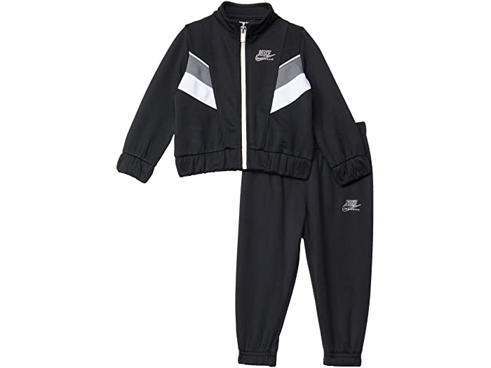 取寄 ナイキ ジップ上進 上衣 アンド ジョガー パンツ ツーフラグメント 一式 インファント Nike Kids Zip Up Jacket And Jogger Pants Two Piece Set Infant Black Nike ナイキ キッズ 上下セット セットアップ ガールズ 悴 プルオーバー パンツ トップス 運動競技