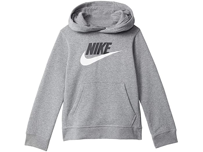 取寄 ナイキ 運動アパレル ゴルフクラブ Hbr ジャージ リトル キッズ ビッグ キッズ Nike Kids Sportswear Club Hbr Pullover Little Kids Big Kids Carbon Heather Nike ナイキ キッズ パーカー フーディ トップス 御令息 レディース号 ファッション ブランド スポーツ 軽い