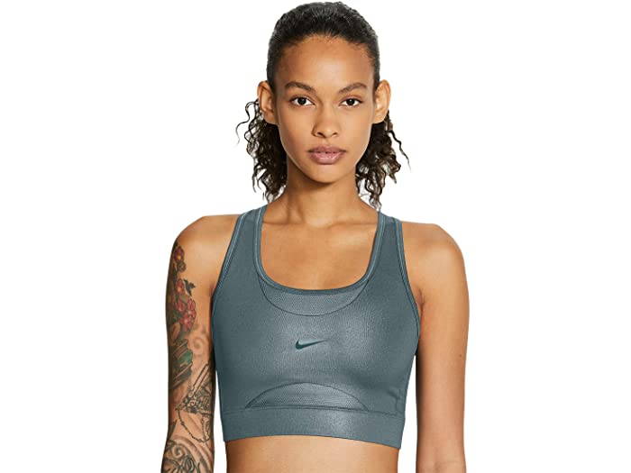 取寄 ナイキ スウォッシュ 風合い ブラ パッド Nike Swoosh Textured Bra Pad Hasta Dark Teal Green Nike ナイキ ブラ レディース 商標 スポーツブラ きつい大いさ スポブラ インナー モード 髪長 スイート カジュアル Maxtrummer Edu Co