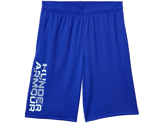 取寄 アンダーアーマー プロトタイプ 2 0 ワードマーク ショーツ ビッグ キッズ Under Armour Kids Prototype 2 0 Wordmark Shorts Big Kids Ultra Indigo Breeze Andapt Com