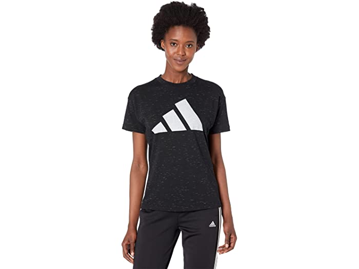 取寄 アディダス レディース ウィナーズ 2 0 ティー Adidas Women S Winners 2 0 Tee Black Melange Tajikhome Com