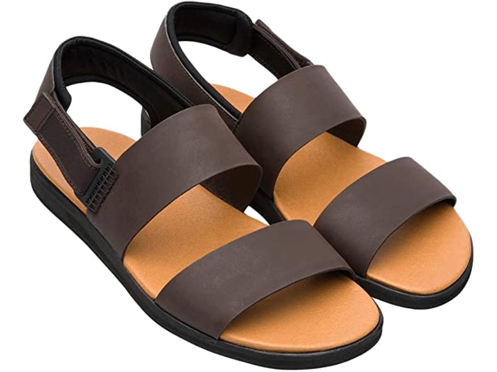 サンダル ブランド メンズ Camper スポーツサンダル 大きいサイズ Brown靴 スポーツサンダル K100206 スプレイ Dark 取寄 カンペール ファッション カンペール カジュアル Camper Spray K100206 Dark Brown ジェットラグ店