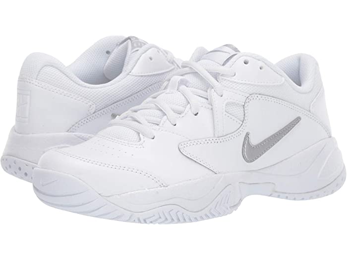 取寄 ナイキ コート ライト 2 Nike Court Lite 2 White Metallic Silver White Fmcholollan Org Mx