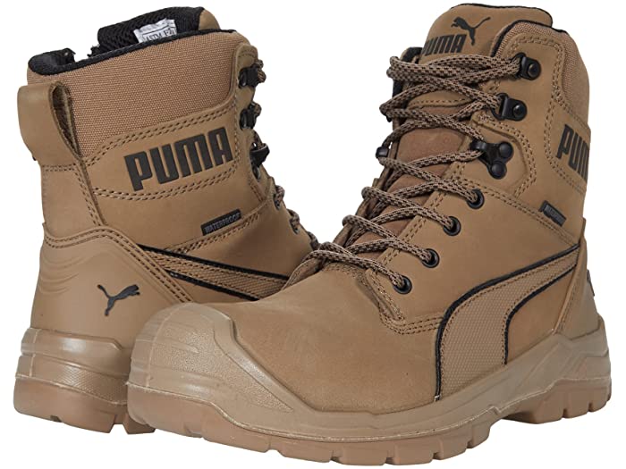 取寄 プーマ コンクエスト ウォータープルーフ コンポジット トゥ Eh ジップ Puma Safety Conquest Waterproof Composite Toe Eh Zip Stone Paigebird Com