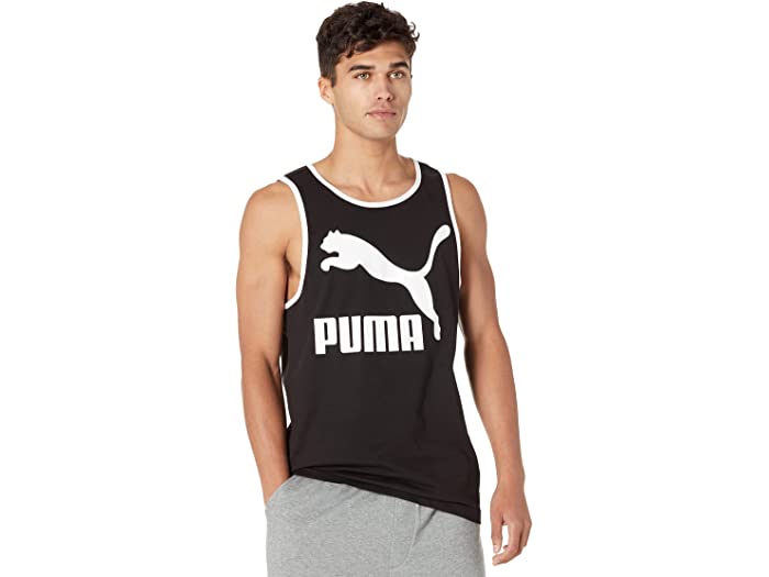 取寄 プーマ メンズ クラシックス ロゴ タンク Puma Men S Classics Logo Tank Puma Men S Black Cdm Co Mz