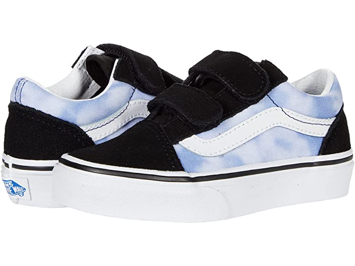 高質本物超歓迎された バンズ スニーカー スニーカー Shoes キッズ ブランド 大きいサイズ Tie Dye 取寄 バンズ スクール Vans キッズ カジュアル シューズ オールド スクール V リトル キッズ Vans Kids Old Skool V Little Kid Tonal Tie Dye Blue Coral True
