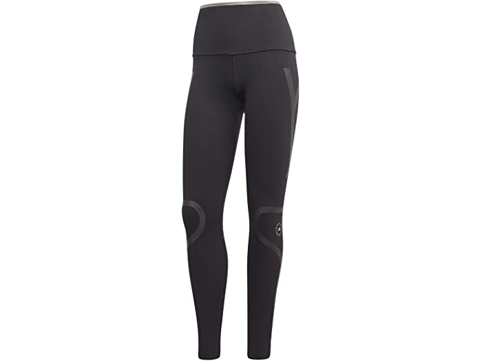 Adidas By Stella McCartney Adidas By Stella McCartney TruePace  reflective-tape high-rise jersey leggings Black｜MATCHESFASHION（マッチズファッション)
