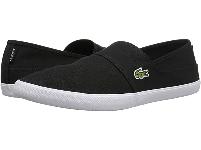楽天市場 ラコステ スリッポン スニーカー メンズ 黒 キャンバス カジュアル シューズ 無地 ロゴ マリス Lacoste Men S Marice Bl 2 Black 送料無料 ジェットラグ楽天市場店