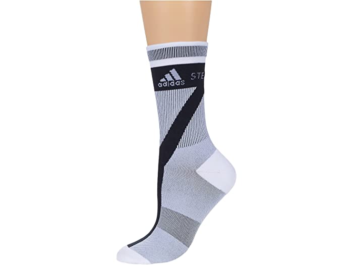 取寄 アディダス バイ ステラマッカートニー 労働者の一団 ソックス Adidas By Stella Mccartney Crew Socks H White Black White Bellwetherfoodgroup Com