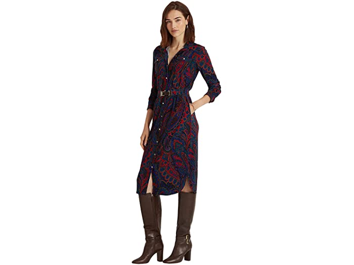 大勧め トップス ワンピース レディース ラルフローレン Petite Multi Navy Lauren Shirtdress Jersey Belted Paisley スーツ セットアップ Alreyadastore Com 大勧め トップス ワンピース レディース ラルフローレン Petite Multi Navy Lauren Shirtdress Jersey Belted Paisley スーツ セットアップ Alreyadastore Com