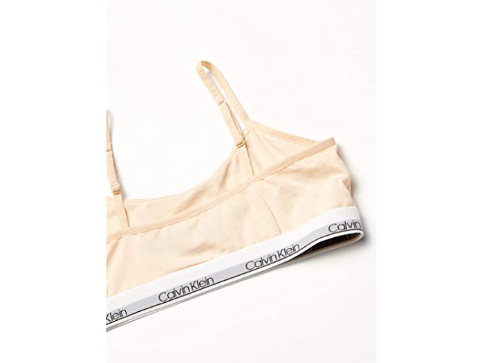取寄 カルバンクライン ガールズ キッズ 今風の 綿 レイサーバック ブラレット ウィズ Calvin Klein Girl S Kids Modern Cotton Racerback Bralette With Lace Multipack 2 Pack Crystal Pin Nude Musiciantuts Com