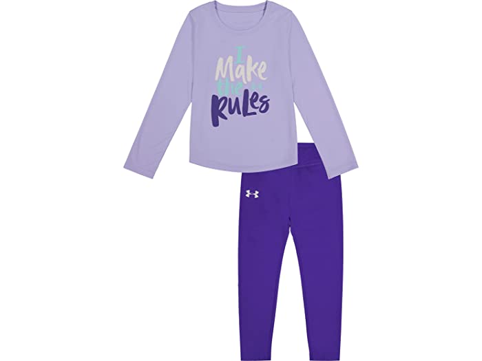 取寄 アンダーアーマー ガールズ キッズ アイ メイク ザ ルール レギンス セット トドラー Under Armour Girl S Kids I Make The Rules Leggings Set Toddler Purple Tint Agoranotizia It