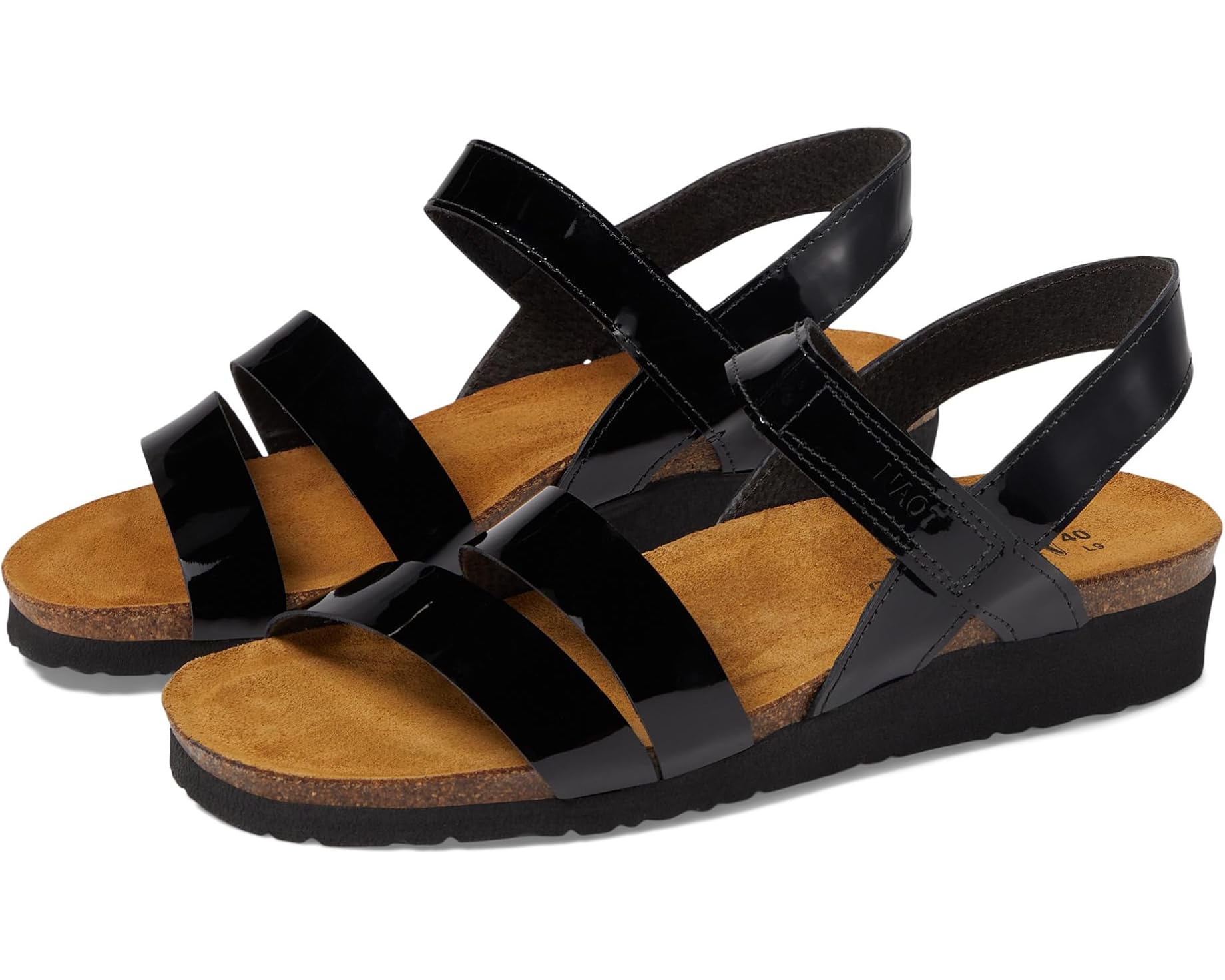 (取寄) ナオト レディース ケーラ Naot women Kayla Black Patent|ジェットラグ店