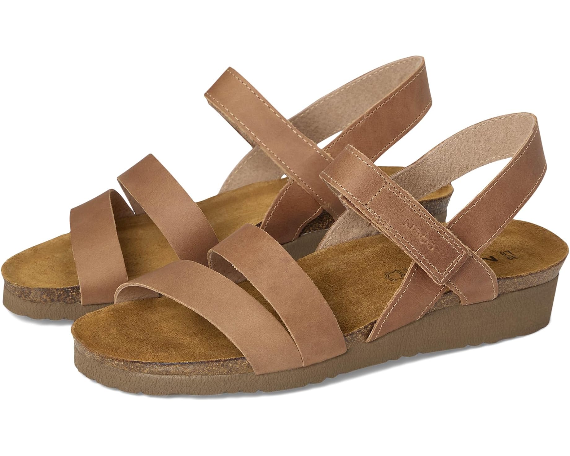 (取寄) ナオト レディース ケーラ Naot women Kayla Latte Brown Leather|ジェットラグ店