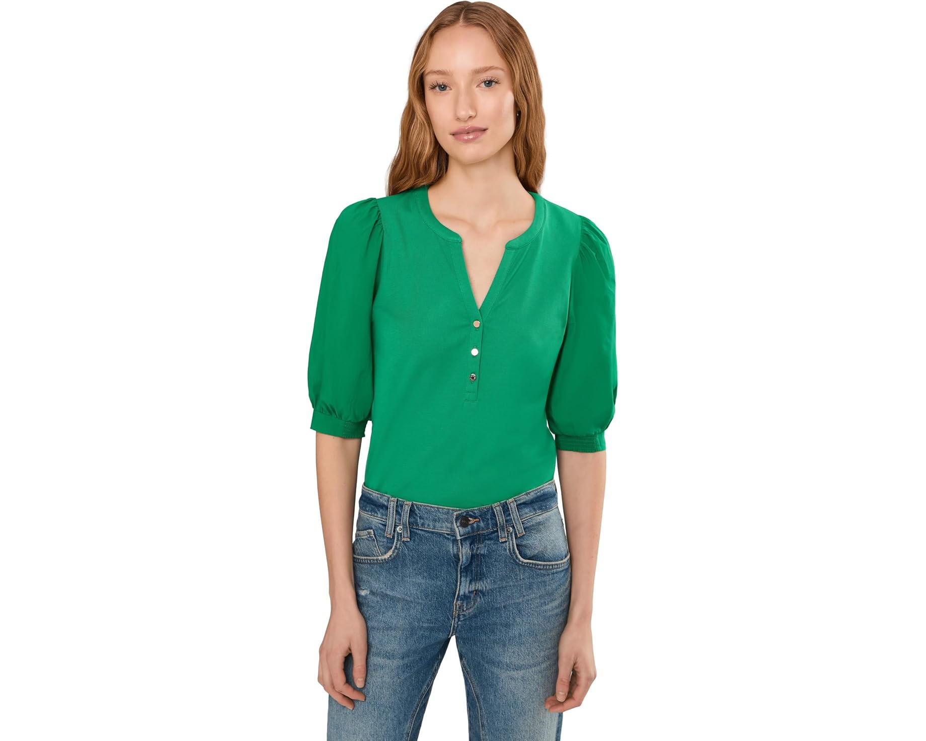 (取寄) リリー ピュリッツァー レディース ロンソン ニット トップ Lilly Pulitzer women Ronson Knit Top Bamboo Green｜ジェットラグ店