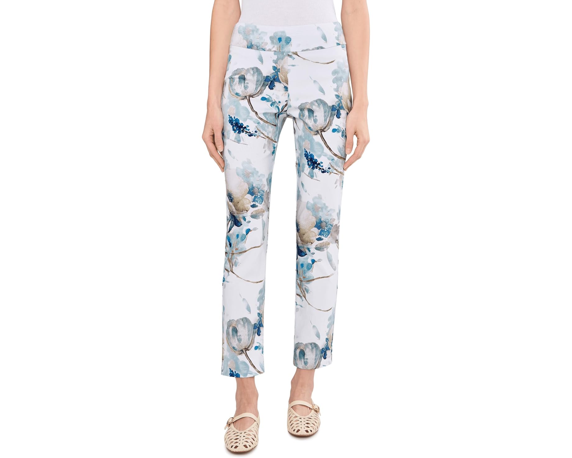 (取寄) クレイジー ラリー レディース プル-オン アンクル Krazy Larry women Pull-On Ankle Aqua Watercolor｜ジェットラグ店