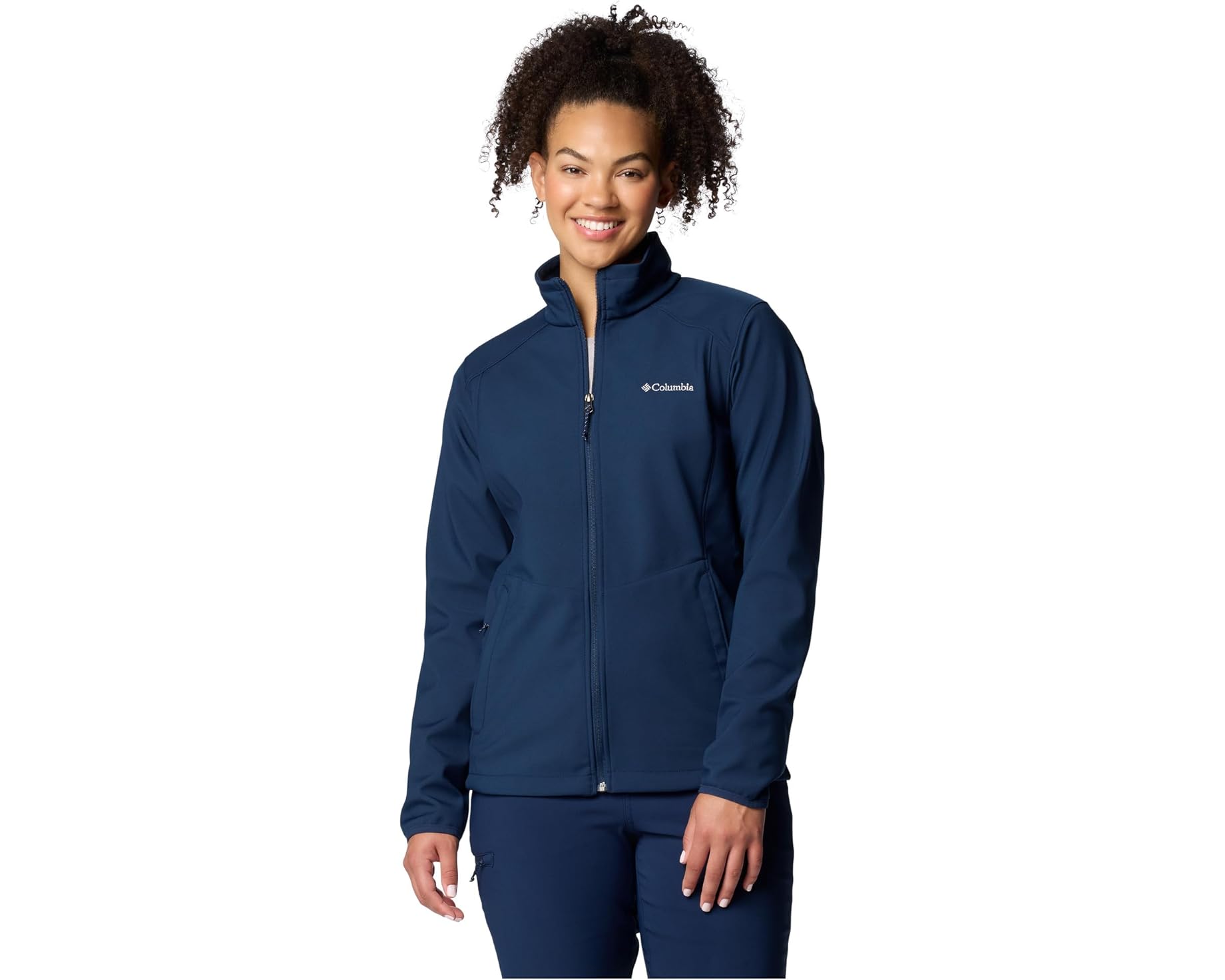 (取寄) コロンビア レディース クルーザー リッジ 3 ソフトシェル ジャケット Columbia women Kruser Ridge III Softshell Jacket Collegiate Navy｜ジェットラグ店 27,506円