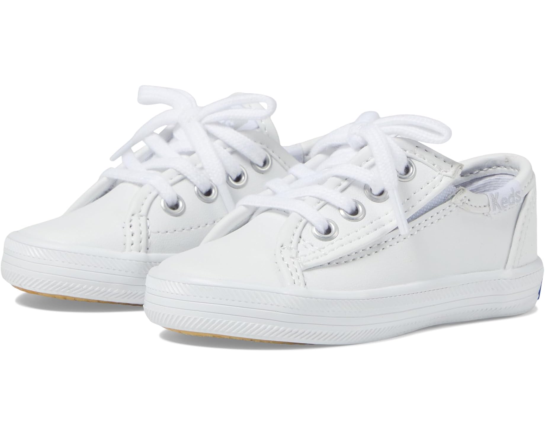 (取寄) ケッズ キッズ キックスター ジュニア (トドラー/リトル キッド) Keds kids Kickstart Jr. (Toddler/Little Kid) White｜ジェットラグ店