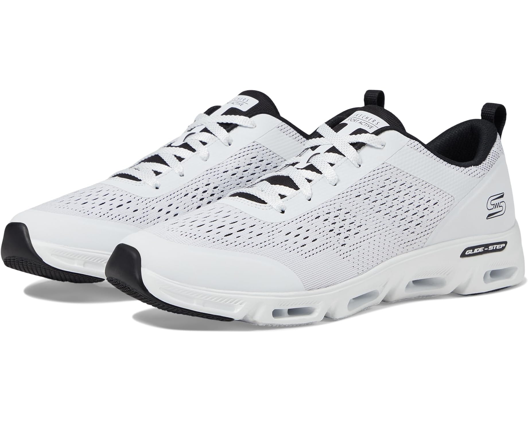 (取寄) スケッチャーズ レディース グライド ステップ SKECHERS women Glide Step Gratifiy Lume White Black｜ジェットラグ店