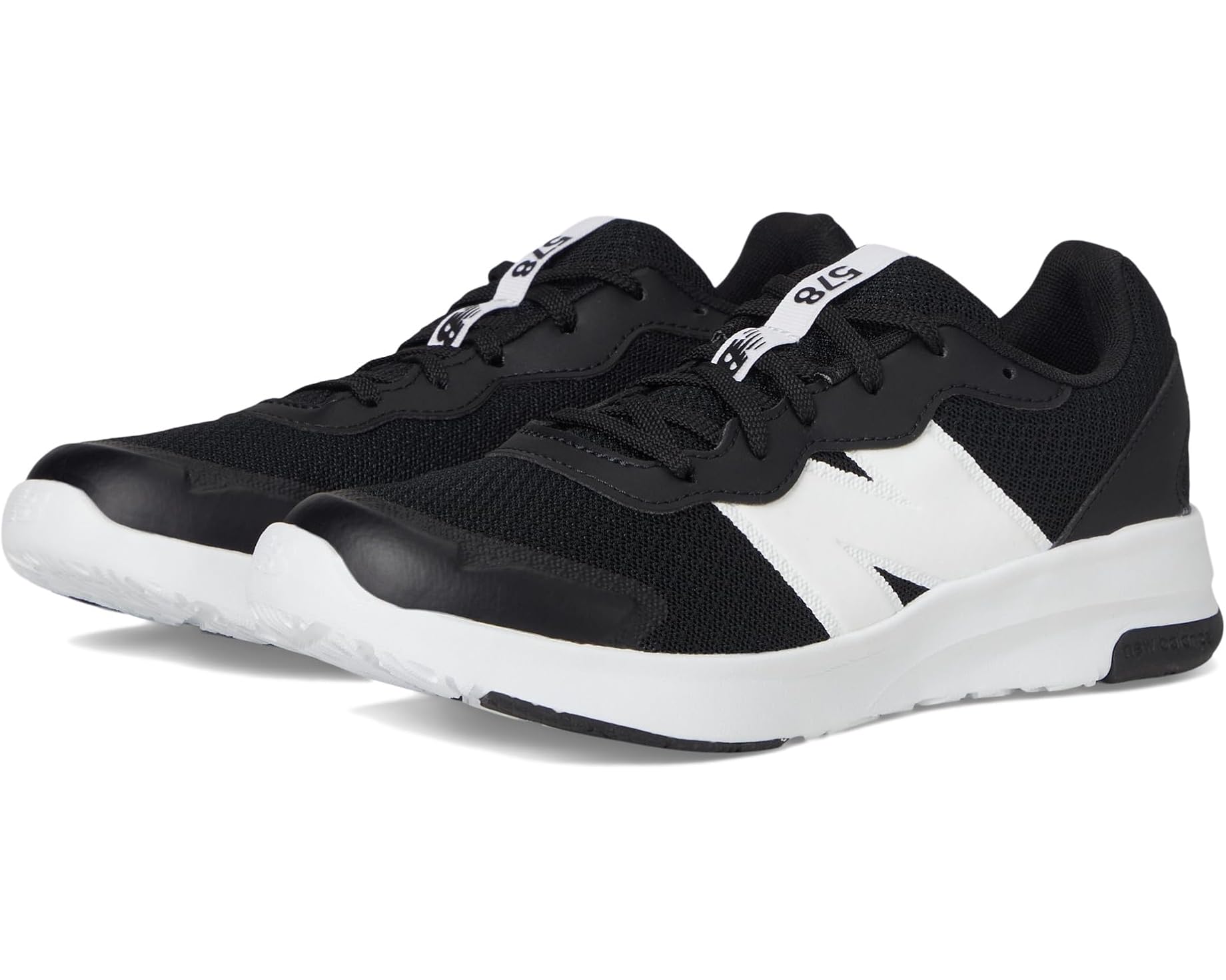 (取寄) ニューバランス キッズ ダイナソフト v1 レース-アップ (ビッグ キッド) New Balance kids Dynasoft 578 v1 Lace-Up (Big Kid) Black/White｜ジェットラグ店